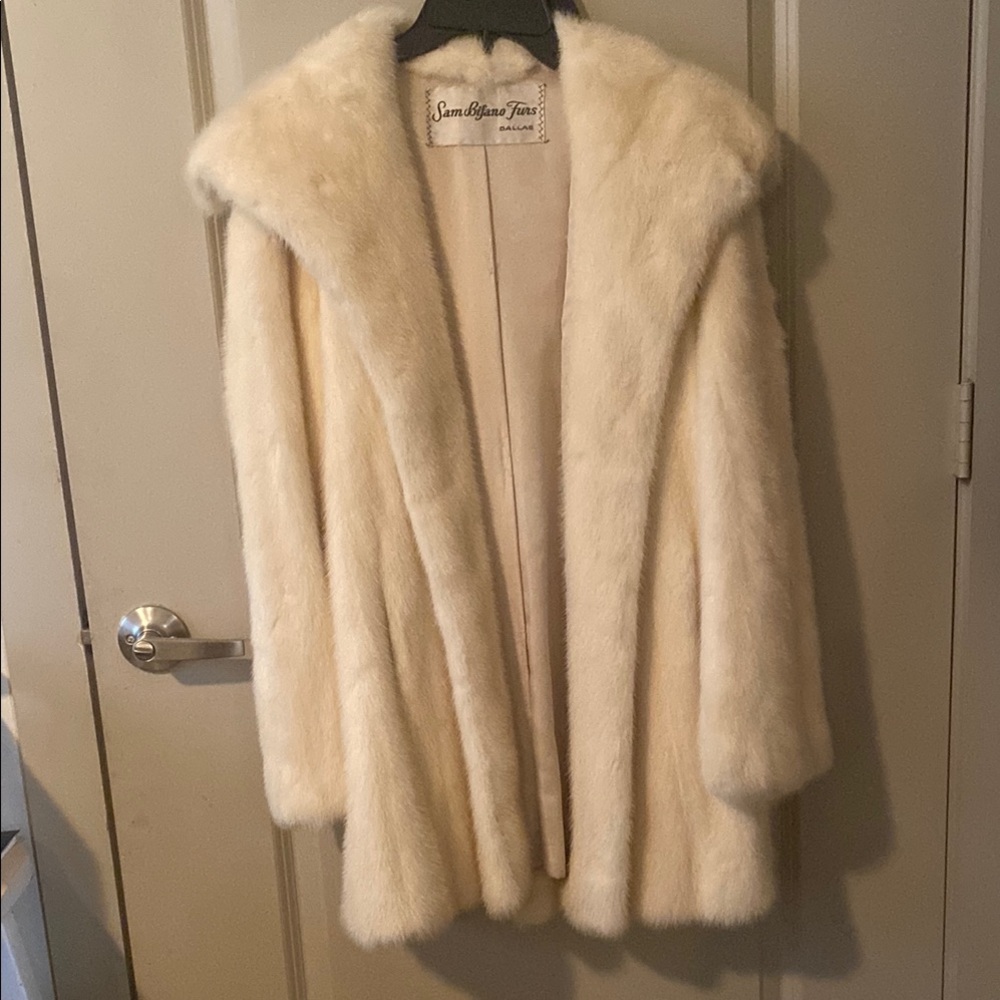 Sam Bifano’s Mink ivory coat
